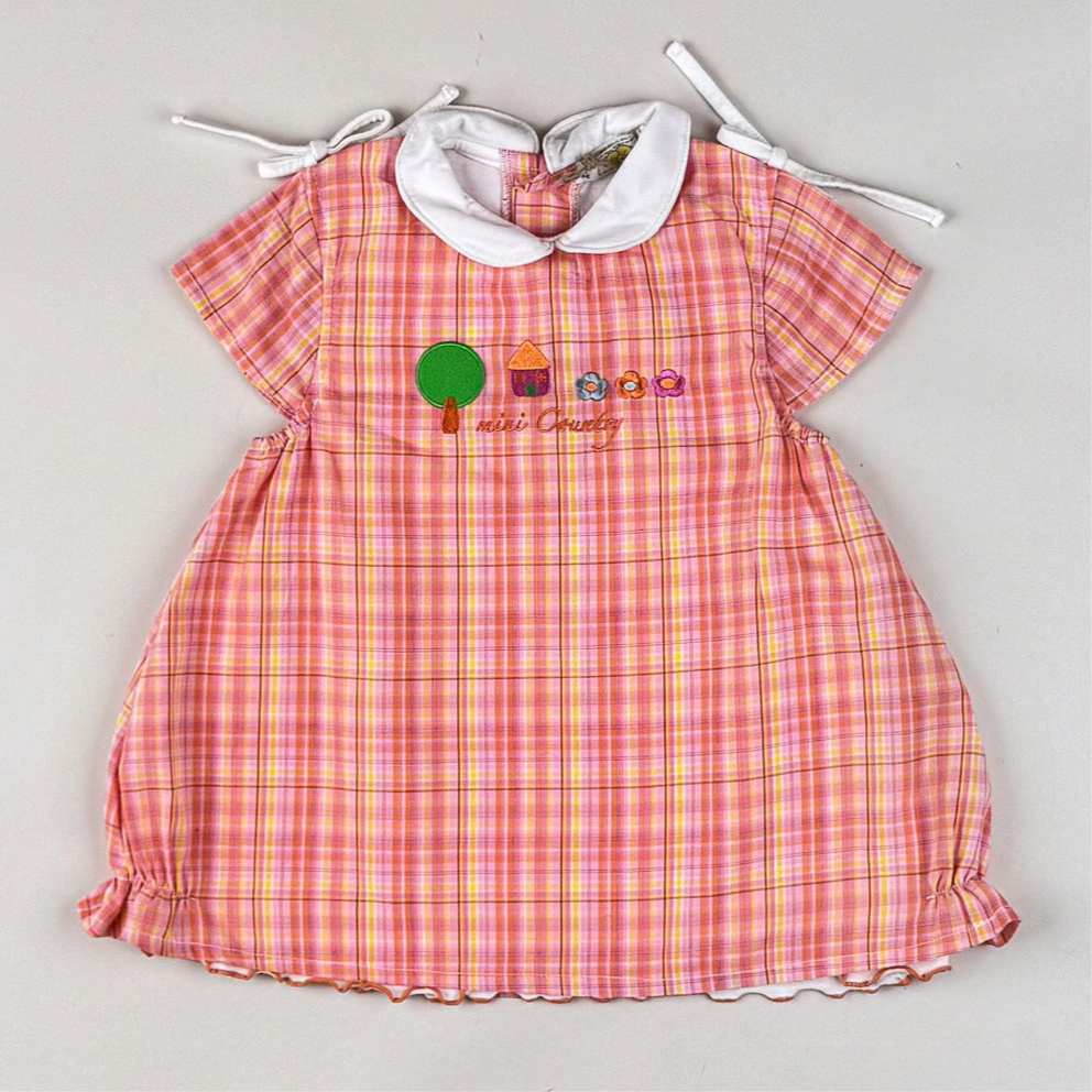 Colorful Dress with Embroidery
