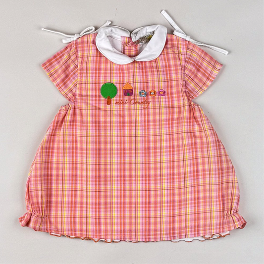 Colorful Dress with Embroidery