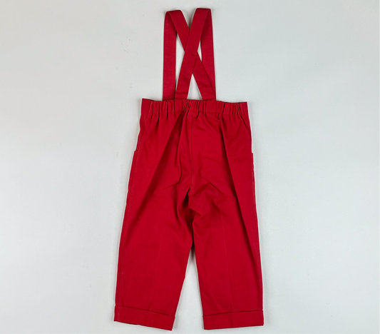 Vintage Pants with Suspenders