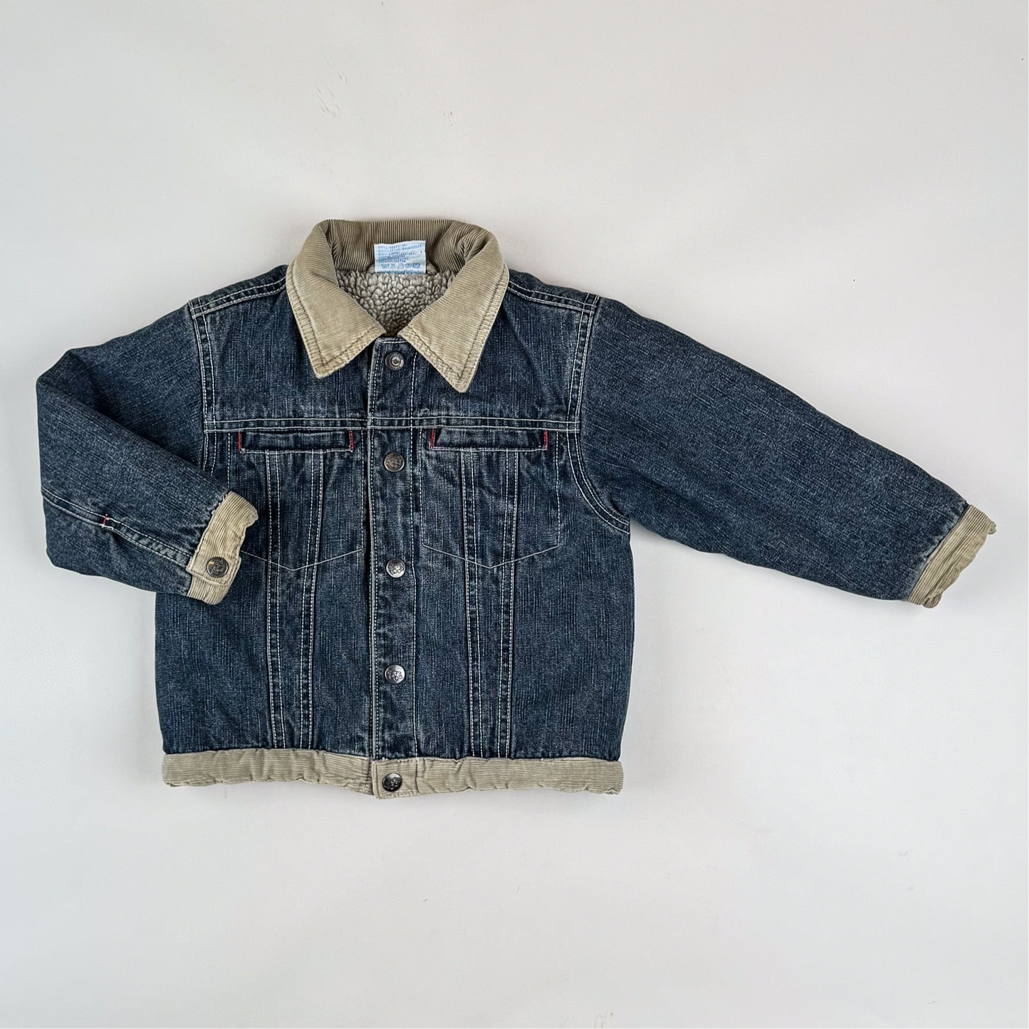 Lined Vintage Denim Jacket