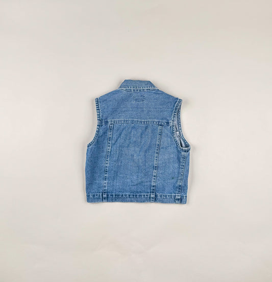 Denim Vest in blue