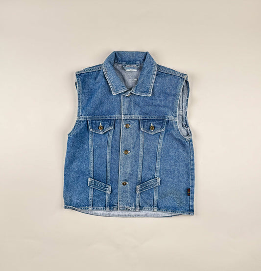 Denim Vest in blue