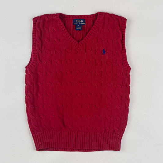 Ralph Lauren Cable Knit Pullover Vest