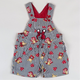Striped Vintage Shortalls