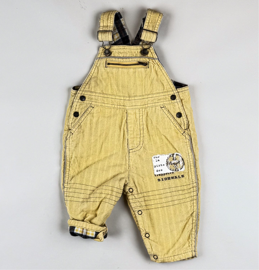 Vintage Corduroy Overalls