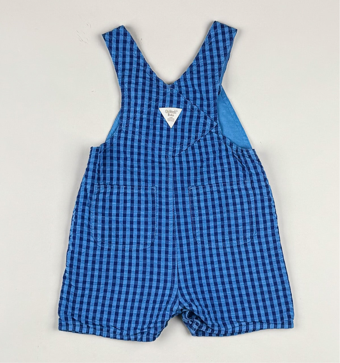 Shortalls in blue