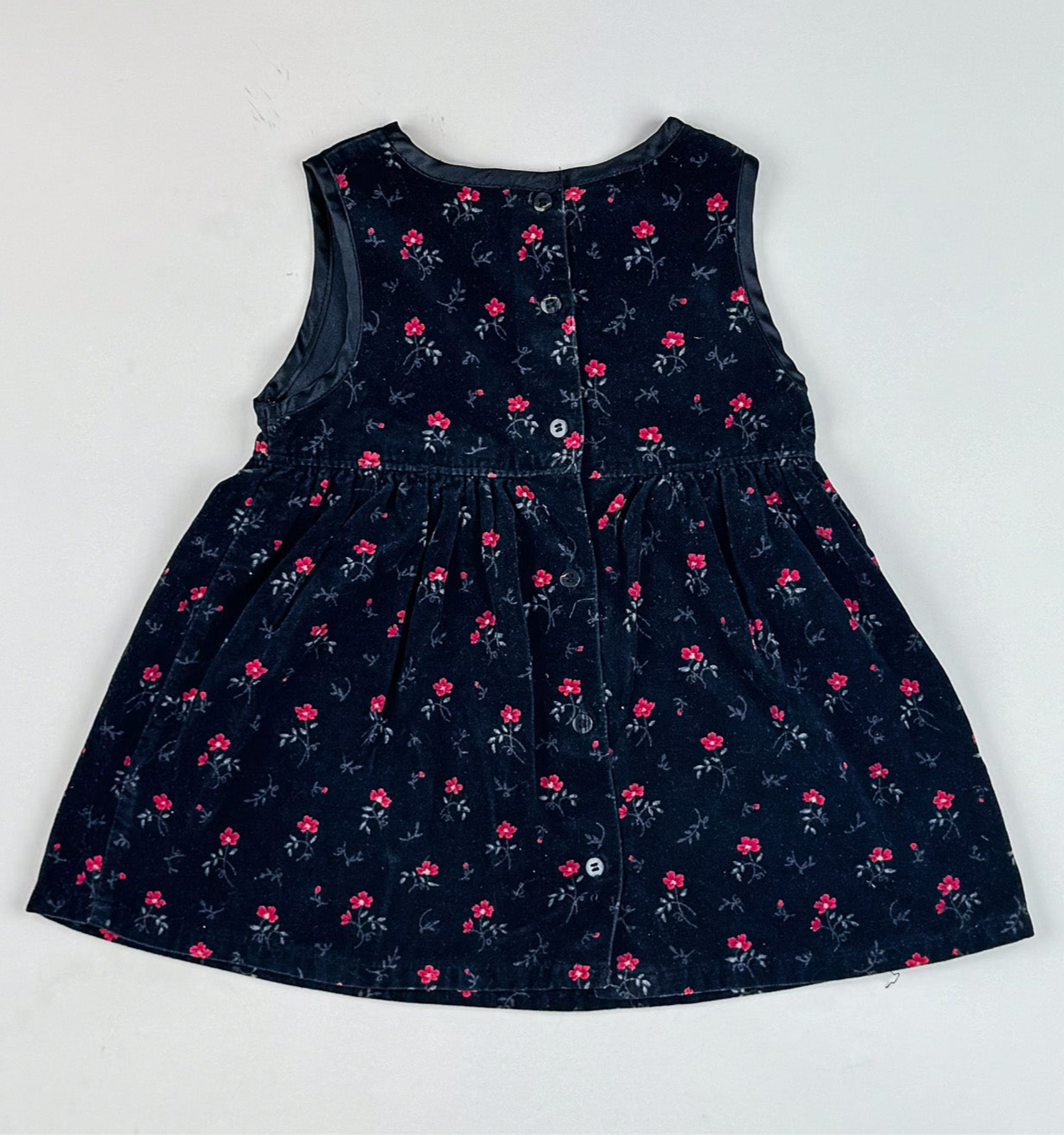 Vintage OshKosh Velvet Dress