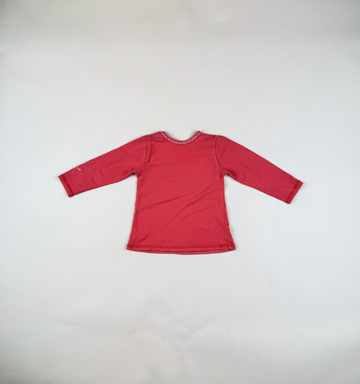 Long-sleeved t-shirt in pink