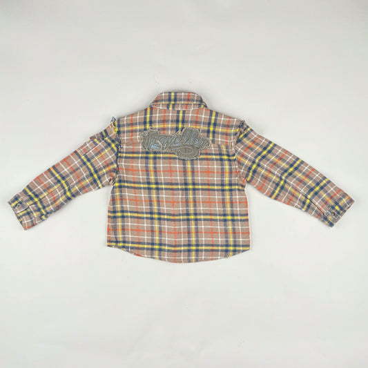 Checked Vintage Flannel Shirt