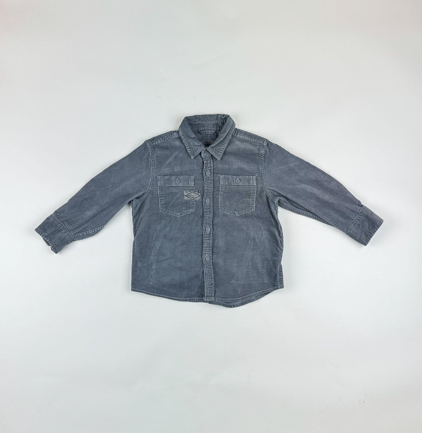 Long-sleeved Corduroy Shirt