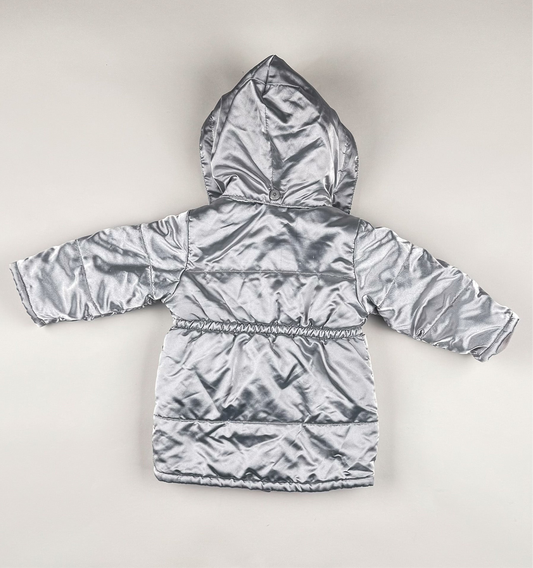 Padded Jacket in silver
