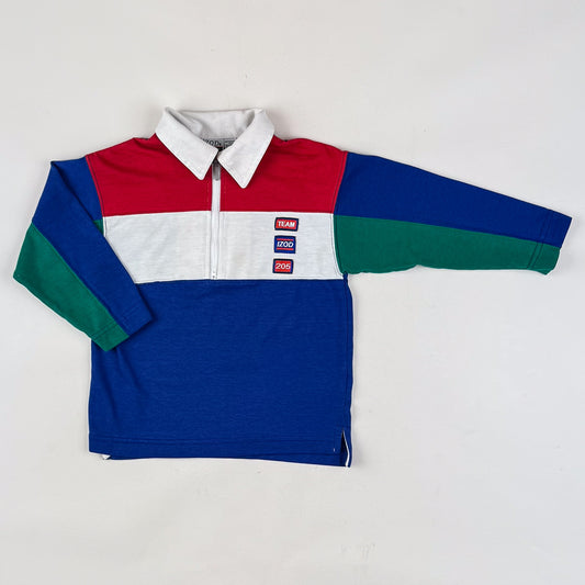 Vintage IZOD Color Block Polo