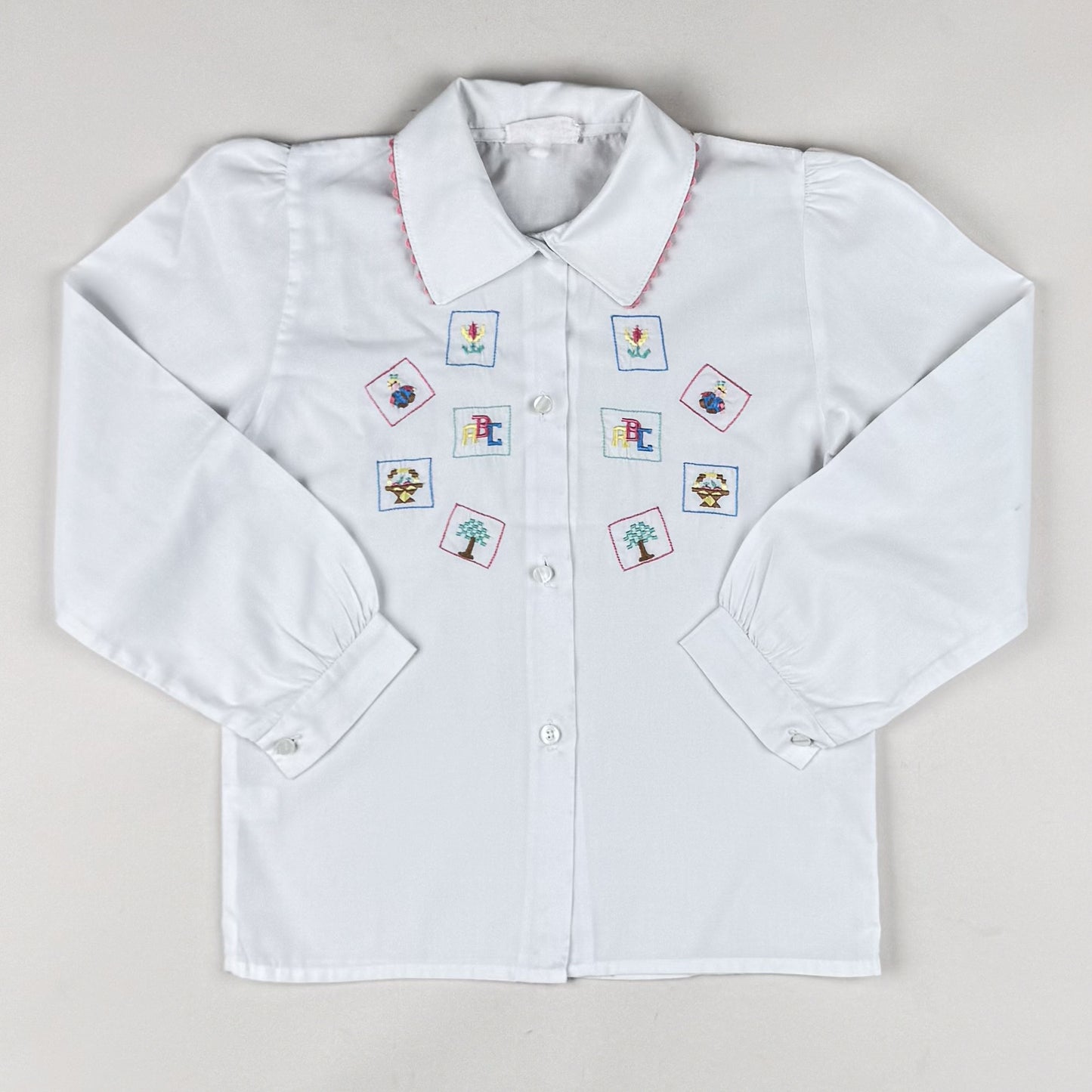 Vintage Shirt with Embroidery
