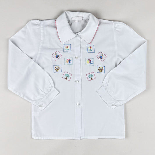 Vintage Shirt with Embroidery