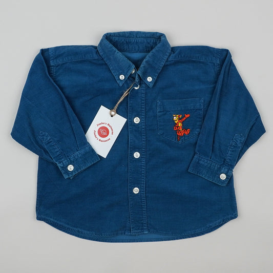 Vintage Corduroy Shirt with Tigger