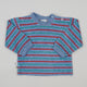 Velvet Vintage Striped Long-Sleeved Shirt