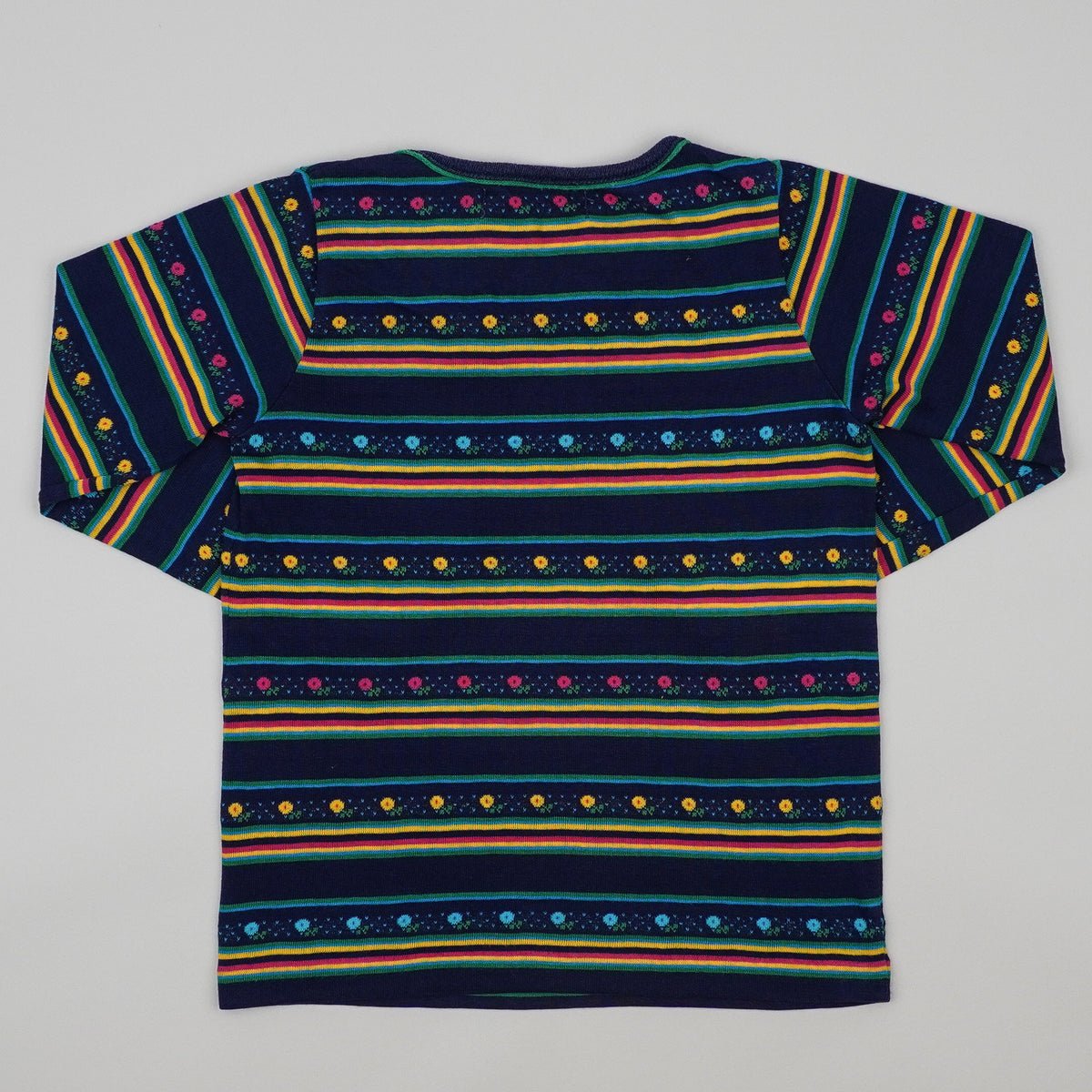 Vintage Floral Long-sleeved Healthtex Shirt