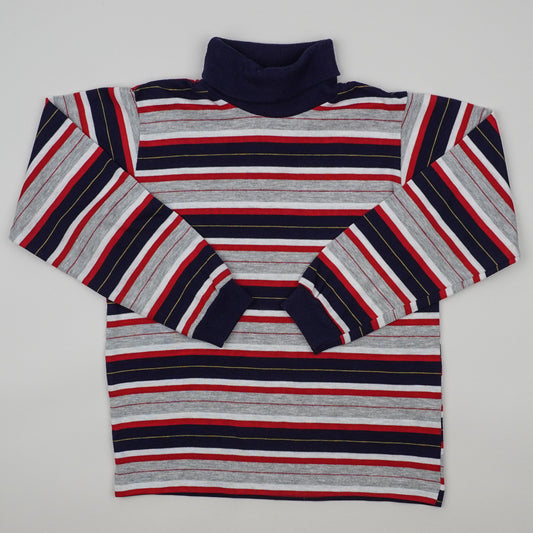 Vintage Striped Turtleneck
