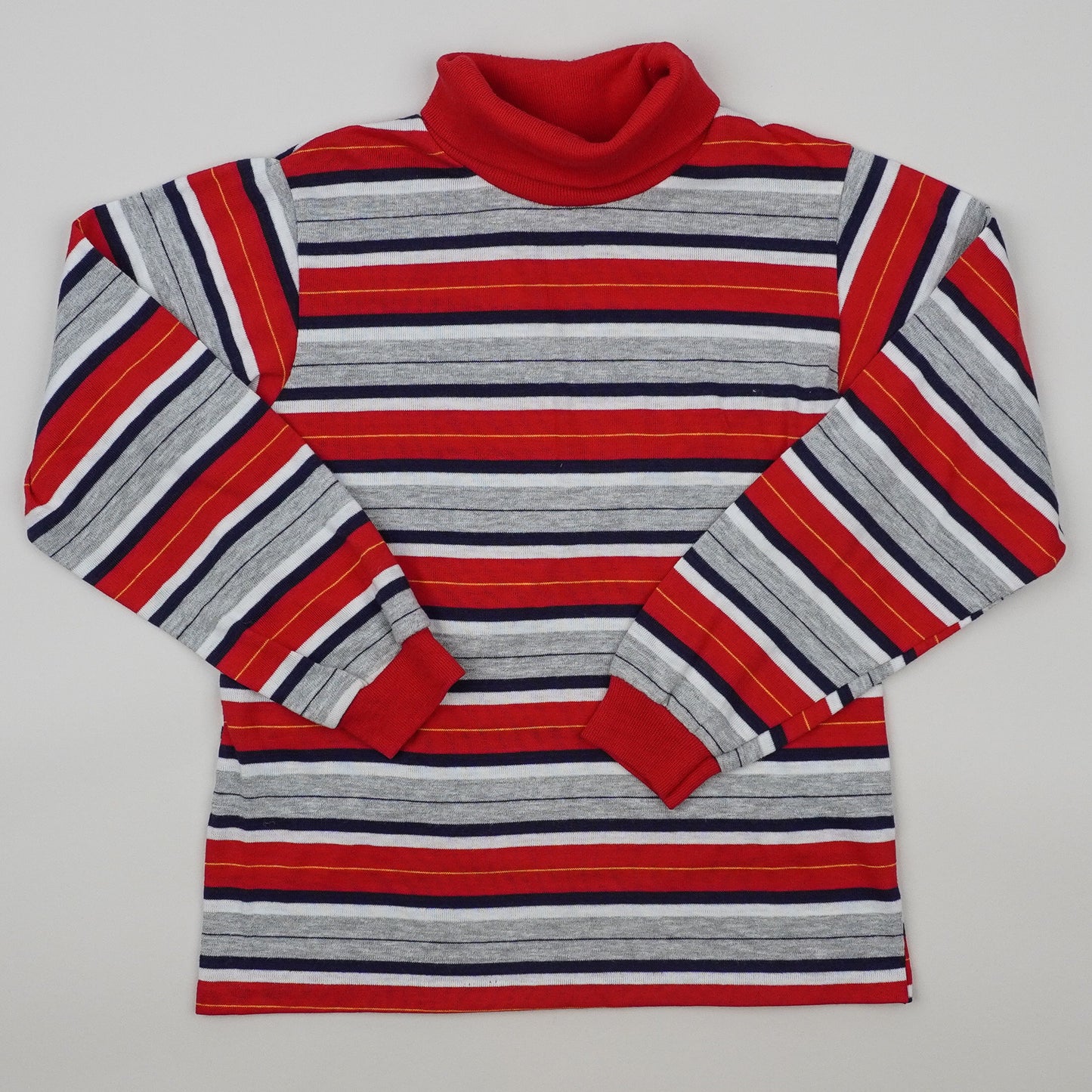 Vintage Striped Turtleneck
