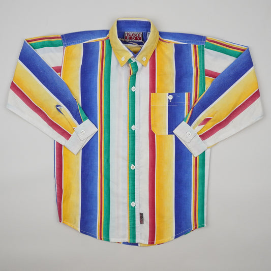 Vintage Bugle Boy Striped Shirt