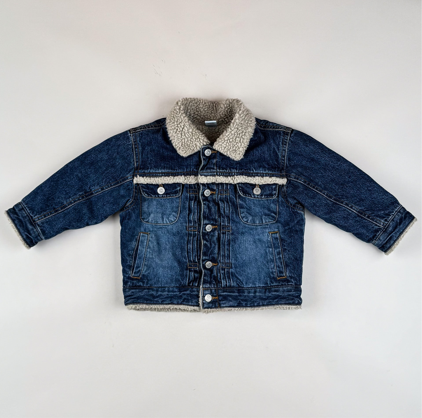Lined Vintage Denim Jacket