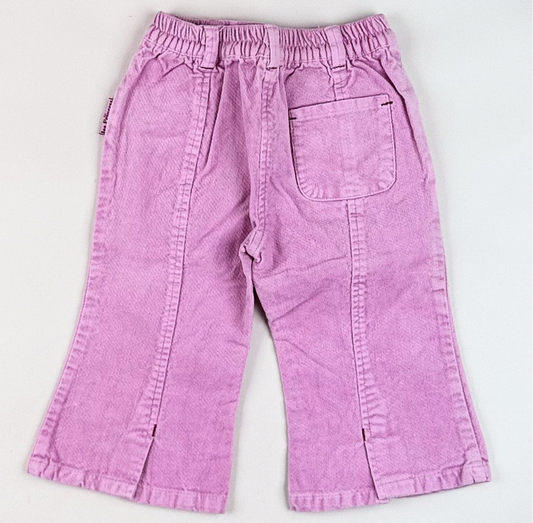 Pink Vintage Velvet Pants