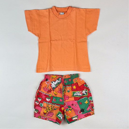 Vintage Colorful Safari Set