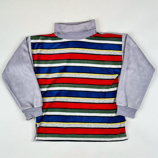 Long-sleeved Velvet Shirt