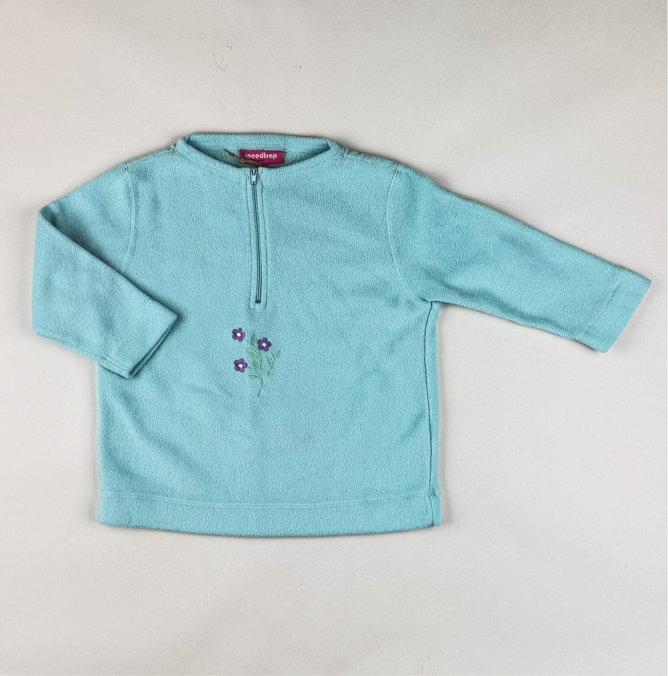 Fleece Shirt with Embroidery