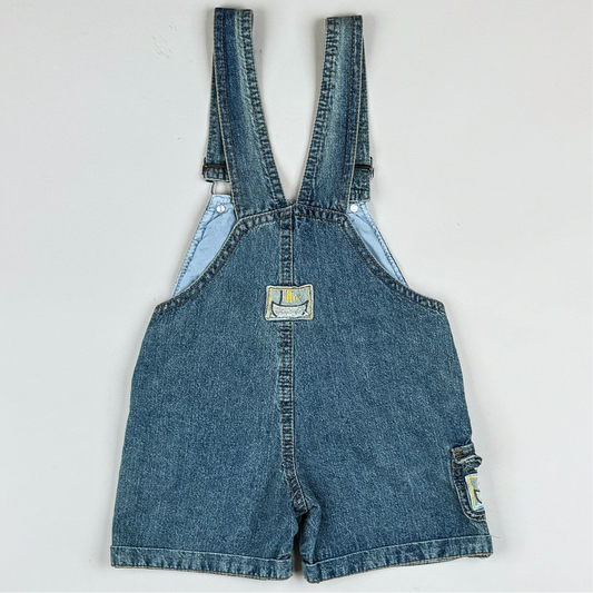 Shortalls in blue