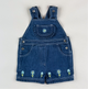 Vintage Shortalls with Embroidery