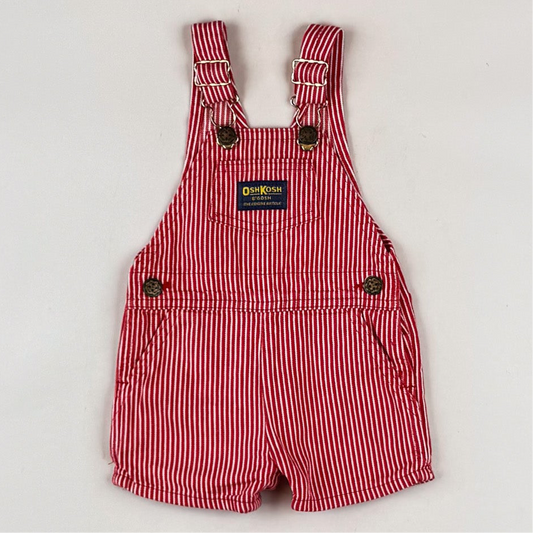 Vintage OshKosh Hickory Stripe Shortalls