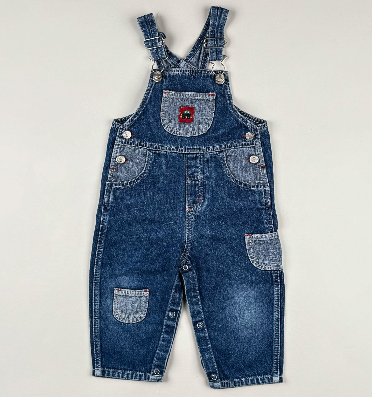 Overalls in blue
