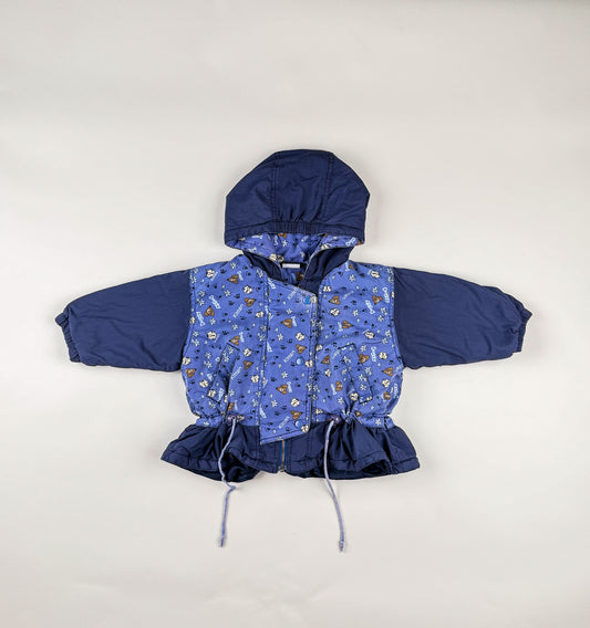 Padded Jacket in blue