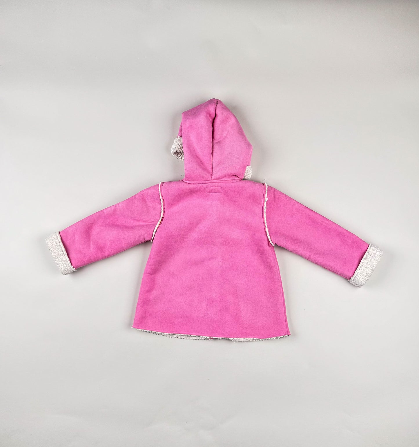 Hooded Jacket in pink