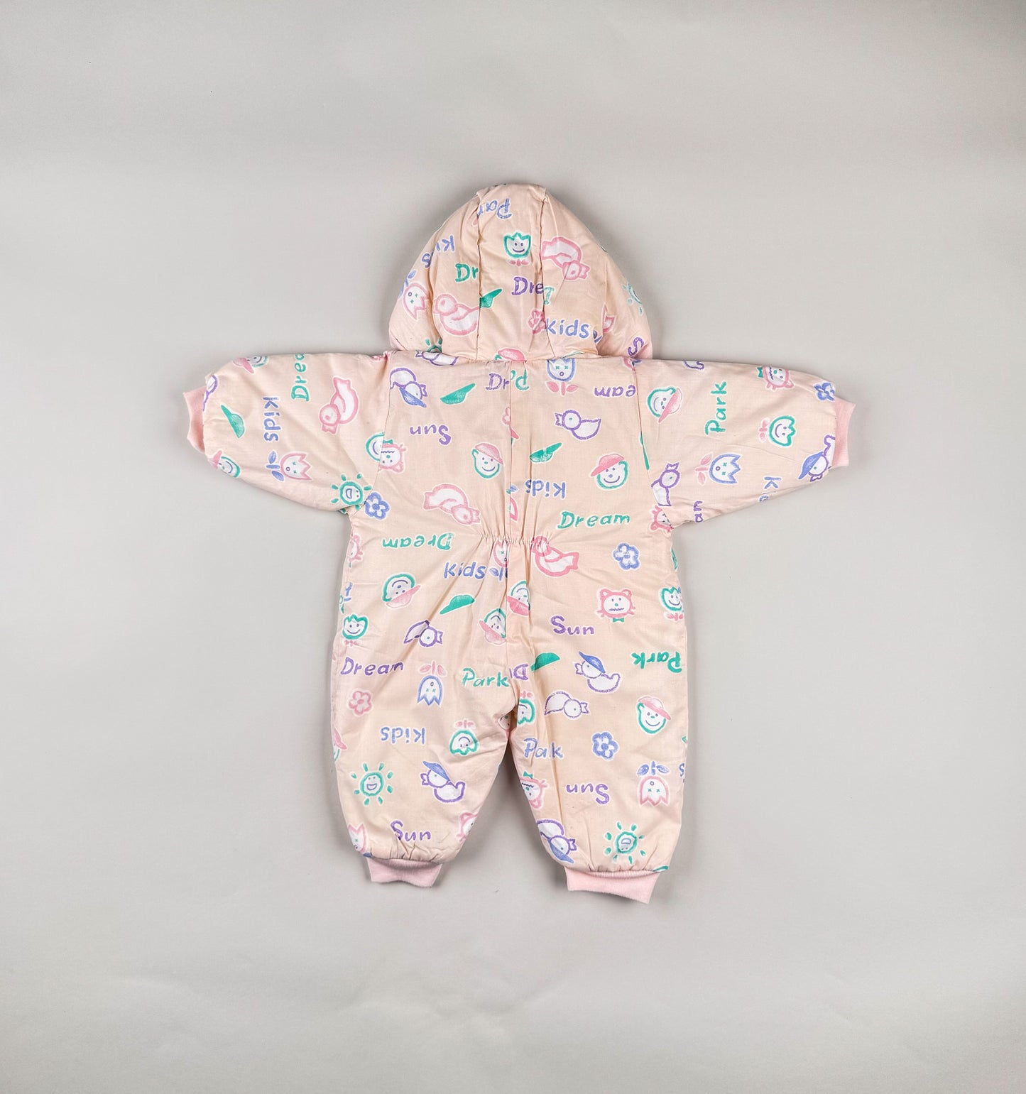 Snowsuit in pink and multi