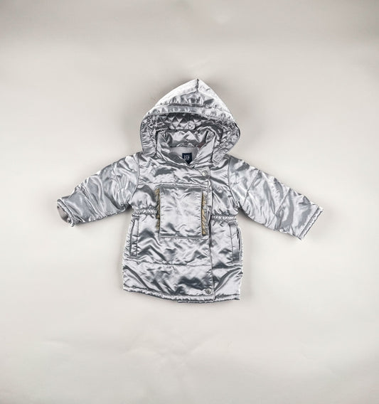 Padded Jacket in silver