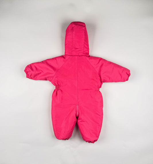 Snowsuit in red and pink