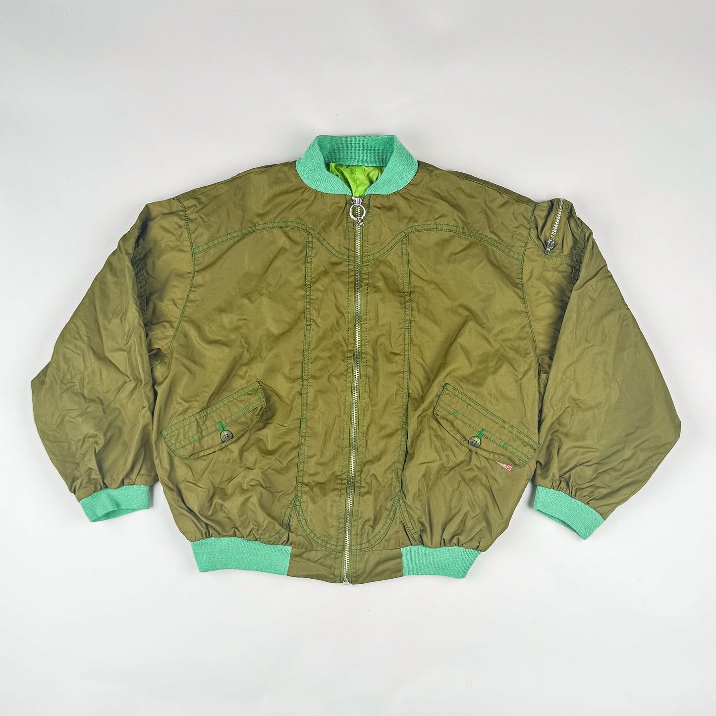 Lined Bomber Jacket