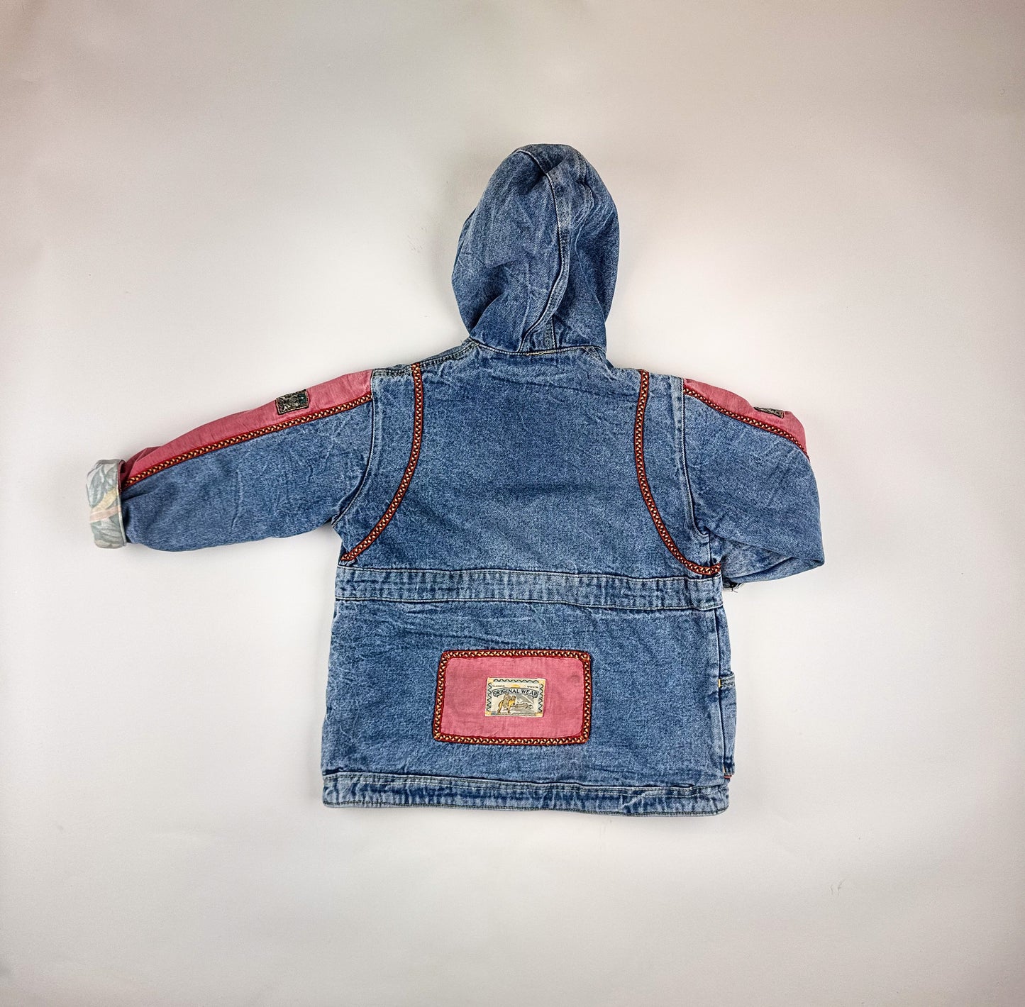 Vintage Insulated Denim Jacket