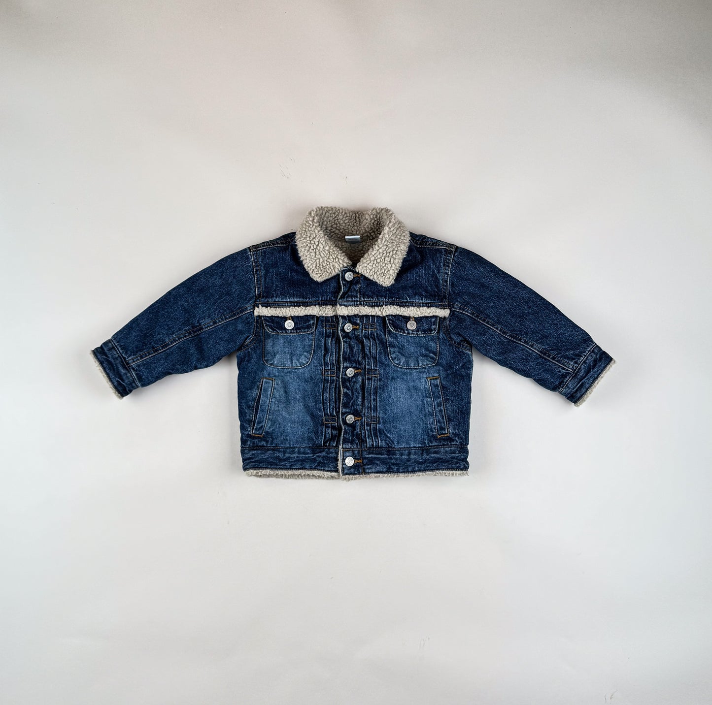 Lined Vintage Denim Jacket