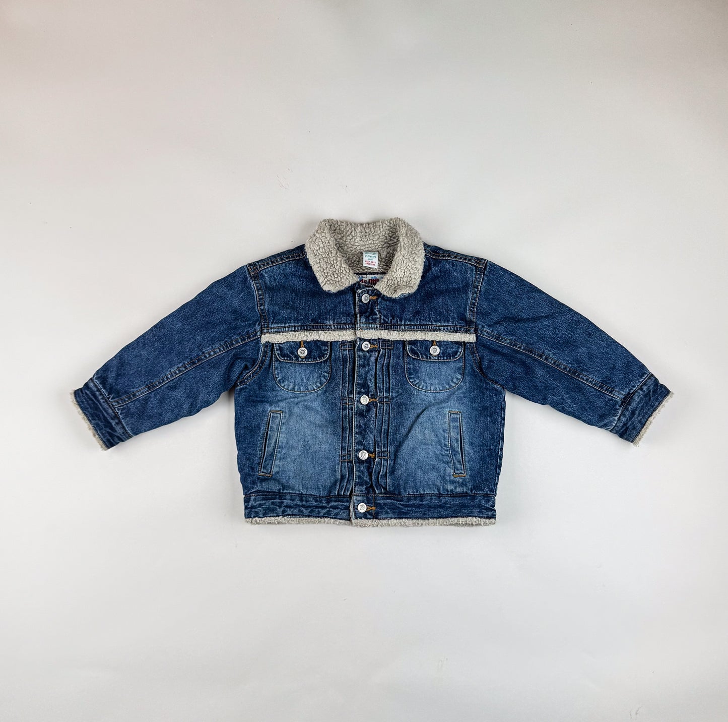 Lined Vintage Denim Jacket