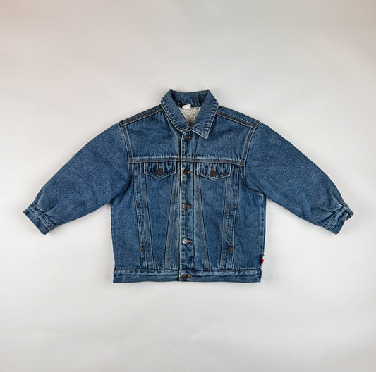 Lined Vintage Denim Jacket