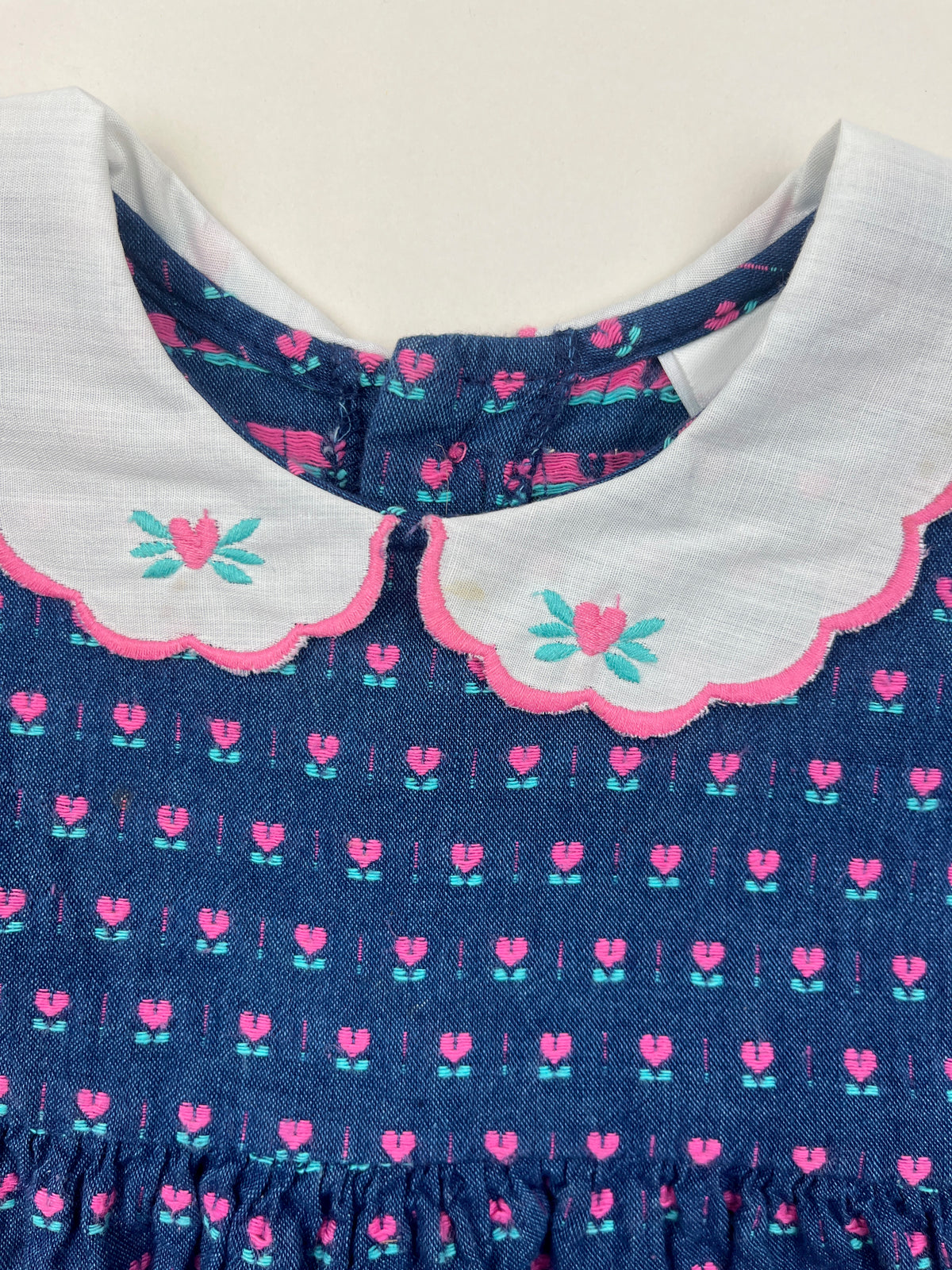 Vintage OshKosh Dress with Embroidery