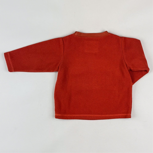 Orange Fleece Shirt