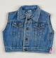 Denim Vest in blue and pink
