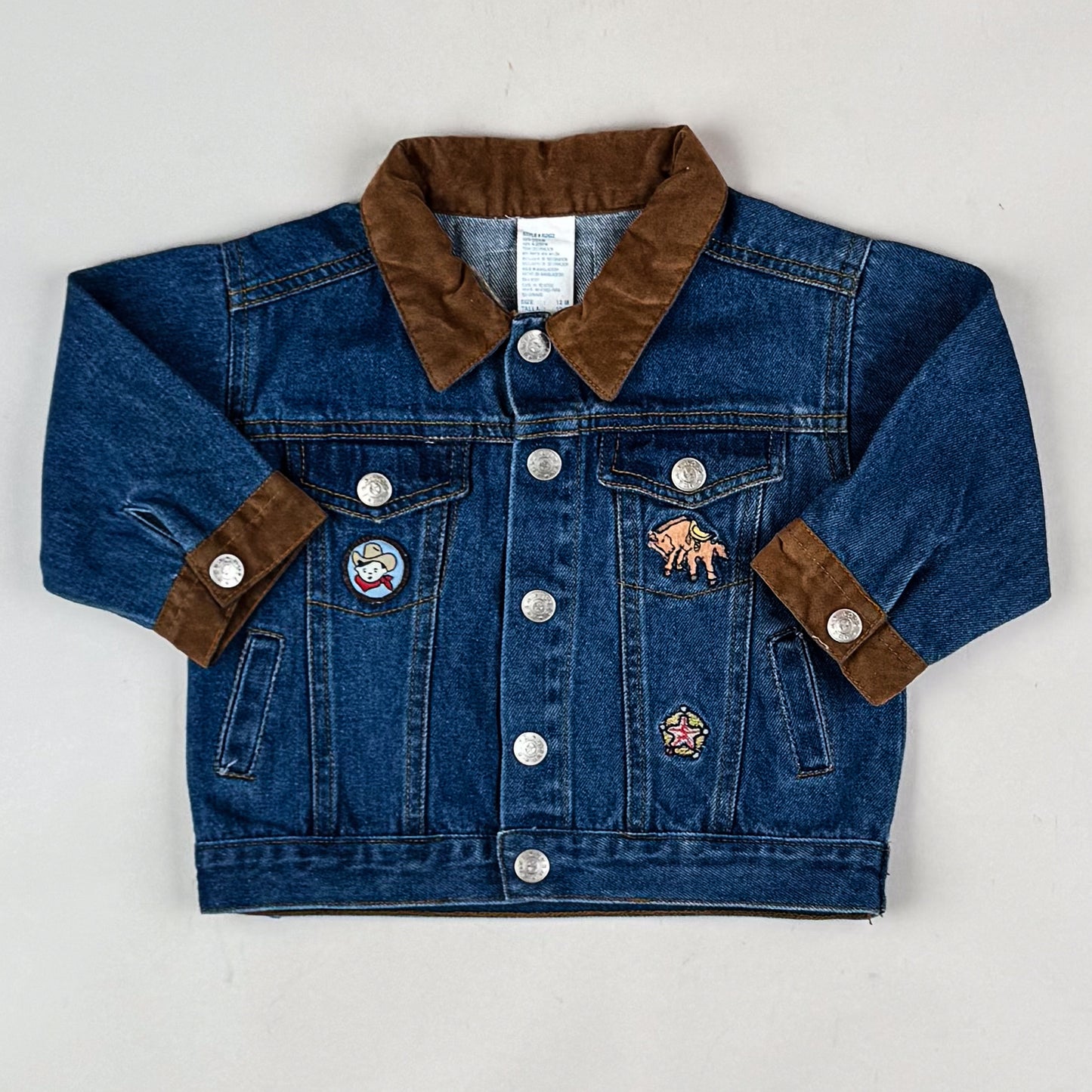 Vintage Cowboy Jacket with Embroidery