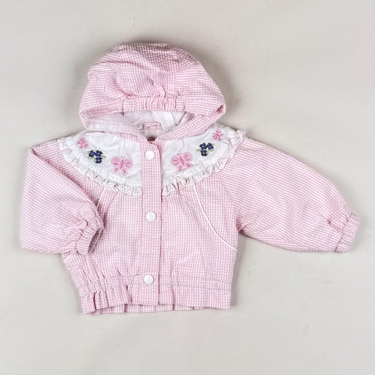 Vintage Summer Jacket with Embroidery