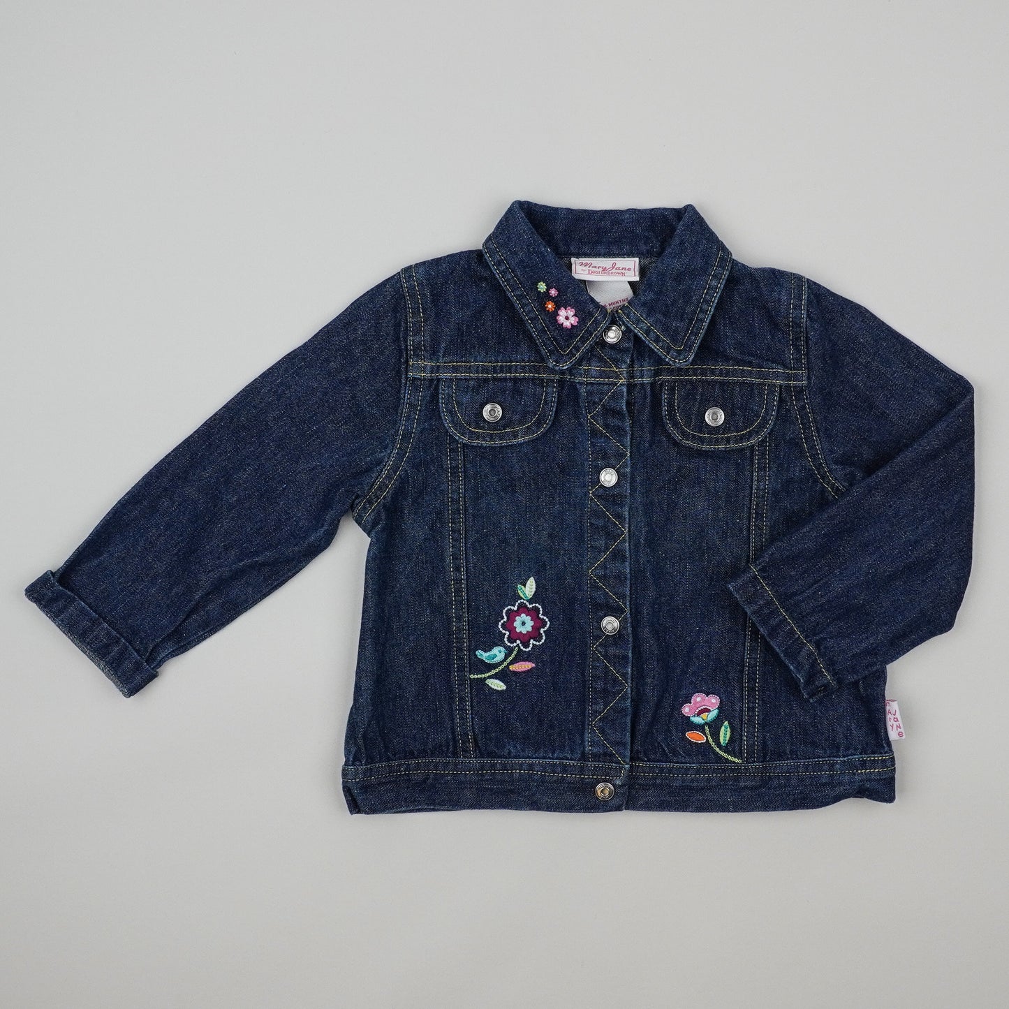 Vintage Cowboy Jacket with Embroidery