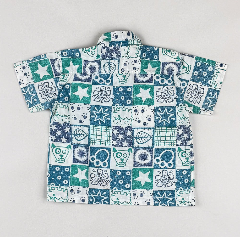 Vintage Short-sleeved Shirt